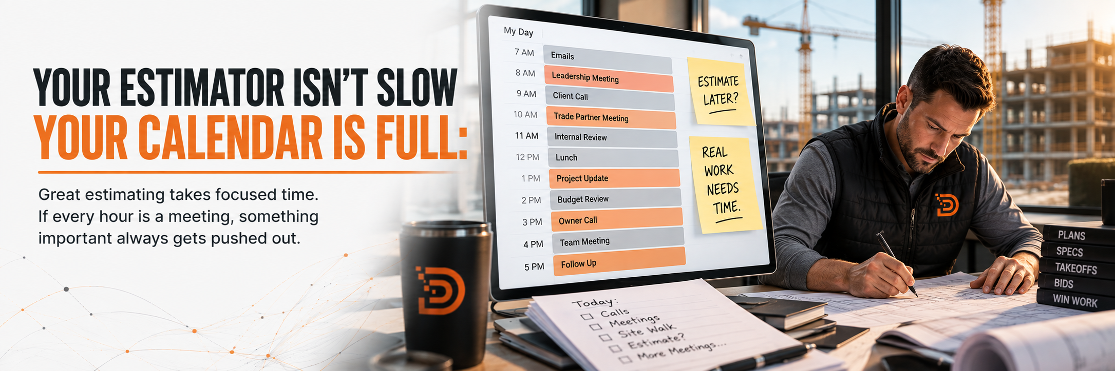 Your Estimator Isn’t Slow - Your Calendar Is Full